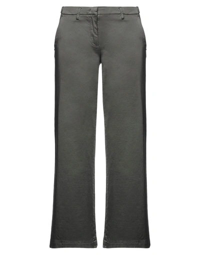 Shop Mason's Woman Pants Lead Size 6 Cotton, Viscose, Elastane In Grey