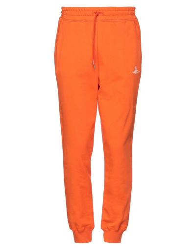Vivienne Westwood Mens Orange Pants In Orange