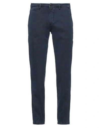Shop Briglia 1949 Man Pants Slate Blue Size 30 Cotton, Elastane