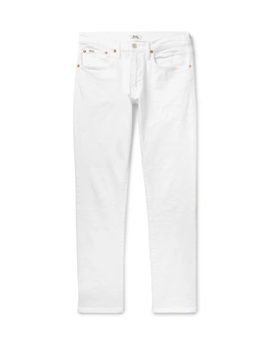 Shop Polo Ralph Lauren Jeans In White