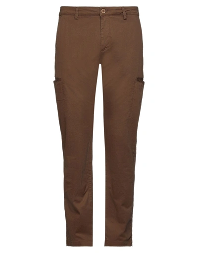 Shop Distretto 12 Pants In Brown