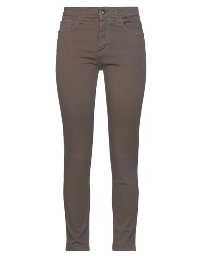 Shop Cycle Woman Pants Brown Size 32 Cotton, Elastane