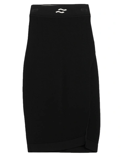 Shop Ssheena Woman Midi Skirt Black Size M Viscose, Polyester