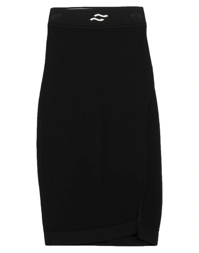 Ssheena Midi Skirts In Black