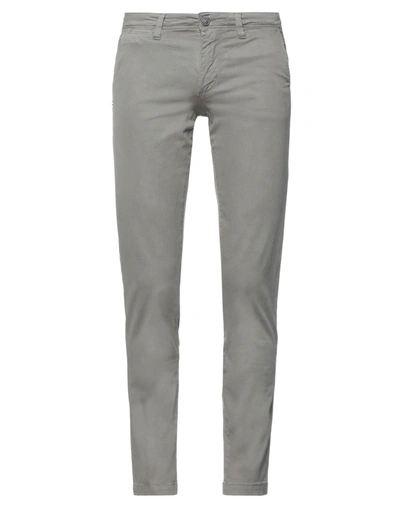 Shop Gaudì Man Pants Grey Size 29 Cotton, Elastane