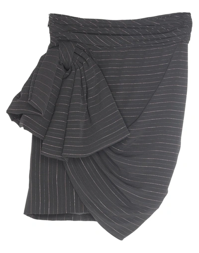 Shop Redemption Woman Mini Skirt Black Size 6 Viscose