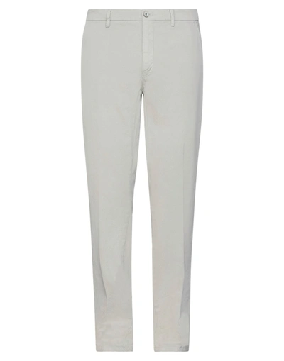 Shop Mason's Man Pants Light Grey Size 40 Cotton, Elastane