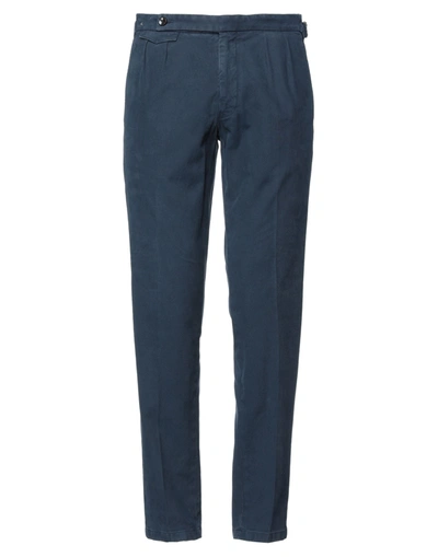 Shop Lbm L. B.m. 1911 Man Pants Blue Size 40 Cotton, Elastane