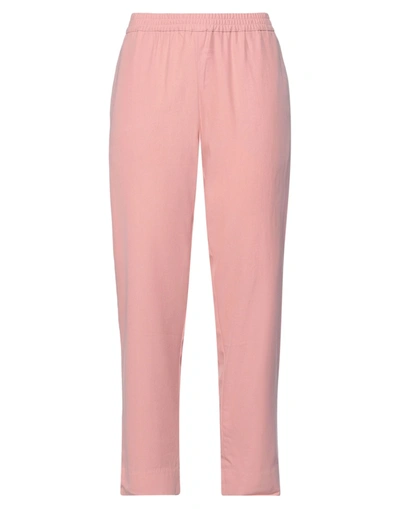 Shop Majestic Filatures Woman Pants Pink Size 1 Tencel