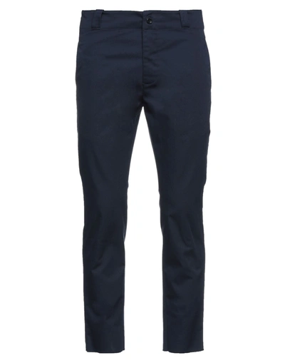 Shop Daniele Alessandrini Homme Man Pants Midnight Blue Size 30 Polyester, Cotton