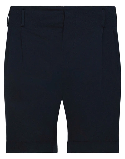 Shop Brian Dales Shorts & Bermuda Shorts In Dark Blue