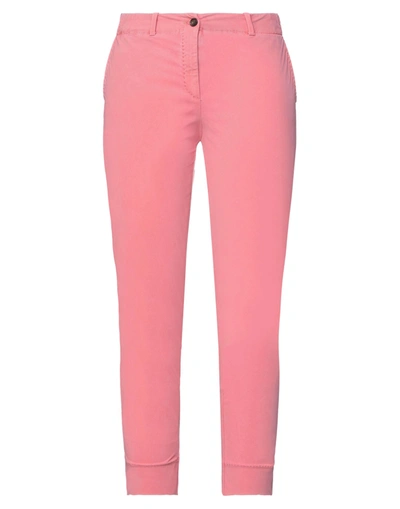 Shop Rrd Woman Pants Salmon Pink Size 10 Polyamide, Elastane