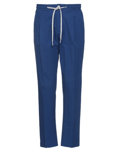 Shop Obvious Basic Man Pants Blue Size 30 Cotton
