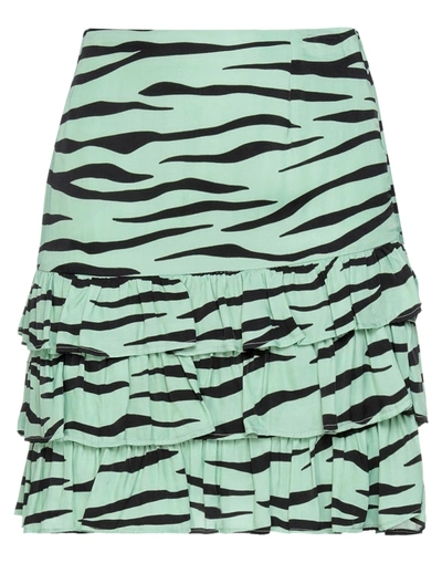 Shop Be Blumarine Woman Midi Skirt Light Green Size 6 Viscose