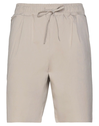 Shop Family First Milano Man Shorts & Bermuda Shorts Beige Size L Cotton