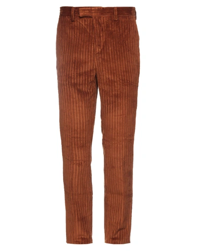 Shop Brian Dales Man Pants Tan Size 30 Cotton In Brown