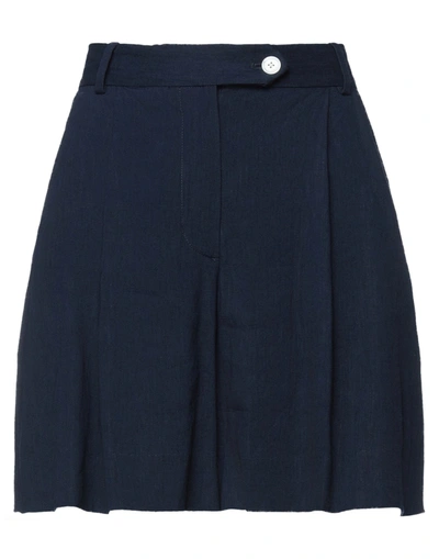 Shop Gant Shorts & Bermuda Shorts In Dark Blue