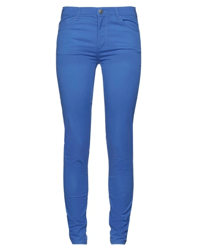 Shop Emporio Armani Pants In Blue