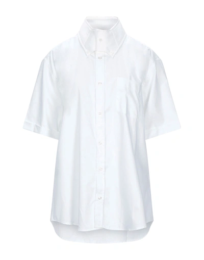 Shop Situationist Woman Shirt White Size 8 Cotton