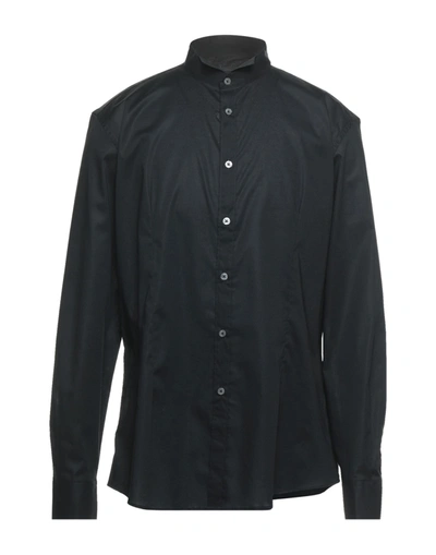 Shop Daniele Alessandrini Shirts In Black