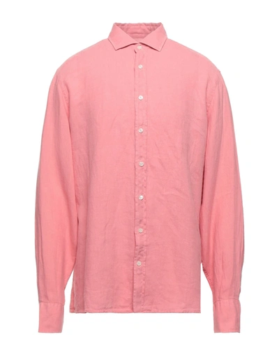 Shop Hackett Shirts In Pink