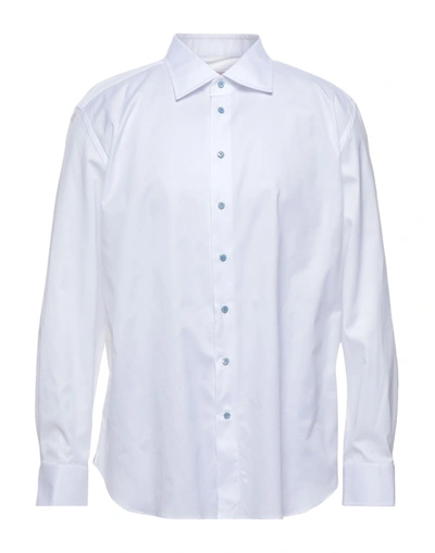 Shop Emanuele Maffeis Shirts In White