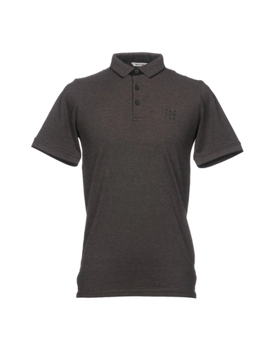 Shop Only & Sons Polo Shirts In Steel Grey