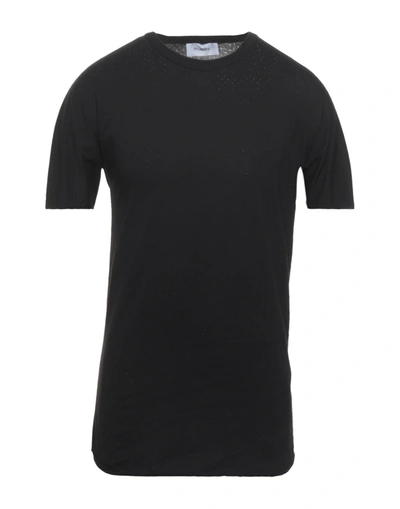 Shop Aglini T-shirts In Black