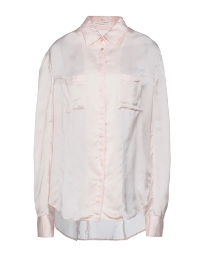 Shop Olivier Theyskens Shirts In Light Pink