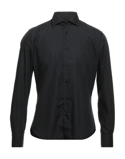 Shop Alessandro Boni Shirts In Black