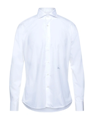 Shop Malo Shirts In White