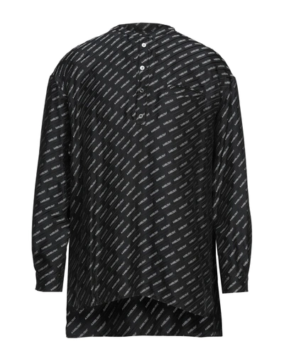 Shop Ambush Man Shirt Black Size 2 Viscose, Polyester