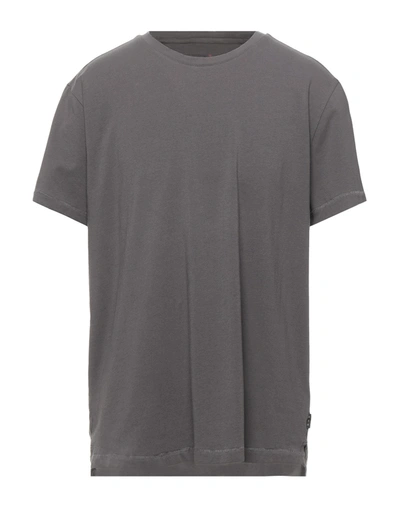 Shop John Varvatos ★ U.s.a. T-shirts In Grey