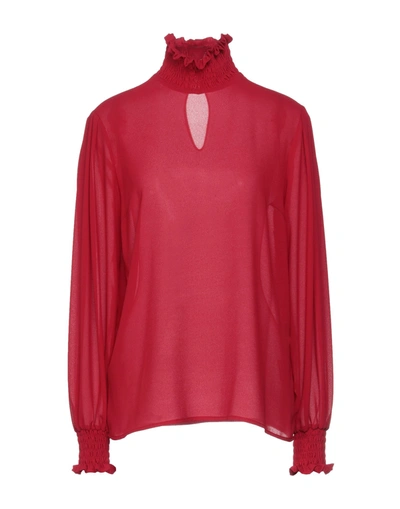 Shop Olla Parèg Blouses In Red