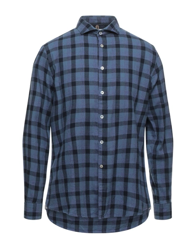 Shop Alley Docks 963 Shirts In Slate Blue