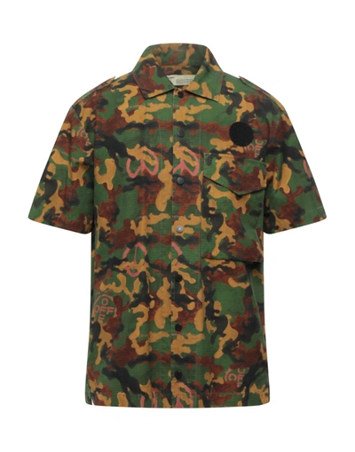 Shop Off-white &trade; Shirts In Military Green
