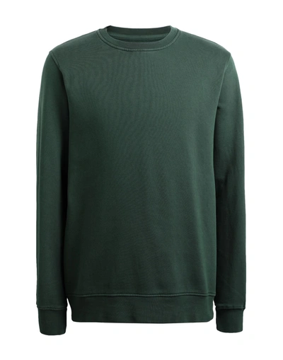 Shop Colorful Standard Sweatshirts In Dark Green