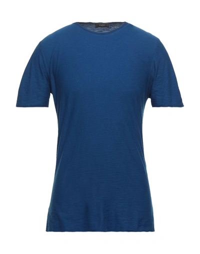 Shop Kaos Man T-shirt Blue Size M Cotton
