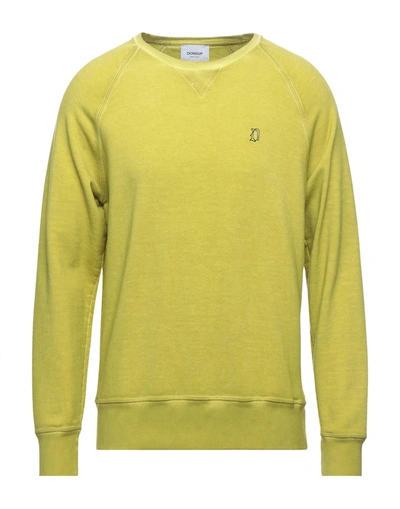 Shop Dondup Sweatshirts In Acid Green