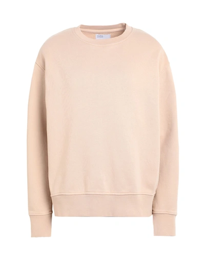Shop Colorful Standard Woman Sweatshirt Beige Size L Organic Cotton