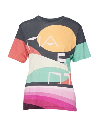 Shop Isabel Marant T-shirts In Lead
