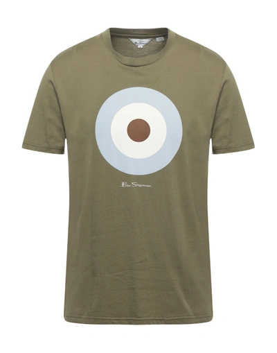 Shop Ben Sherman T-shirts In Military Green