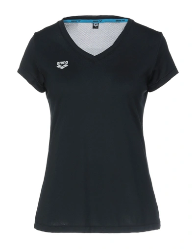 Shop Arena Woman T-shirt Black Size Xs Polyester