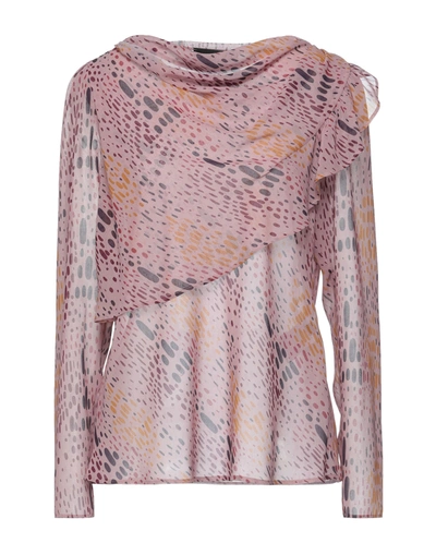 Shop Alessandro Dell'acqua Blouses In Pastel Pink