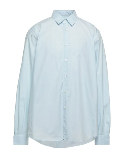 Shop Aspesi Shirts In Sky Blue