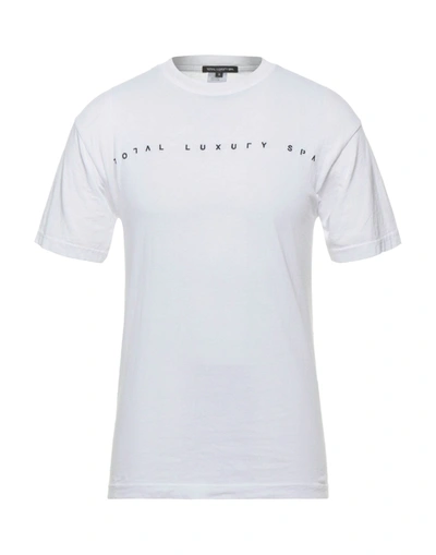 Shop Total Luxury Spa T-shirts In White