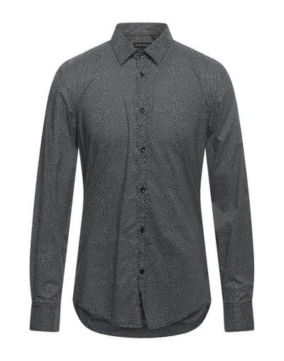 Shop Antony Morato Man Shirt Black Size 34 Cotton