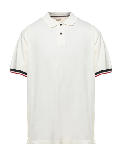 Shop Historic Polo Shirts In Ivory