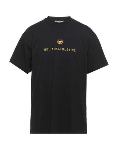 Shop Bel-air Athletics T-shirts In Black