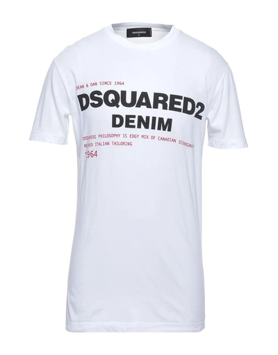 Dsquared2 T-shirts In White